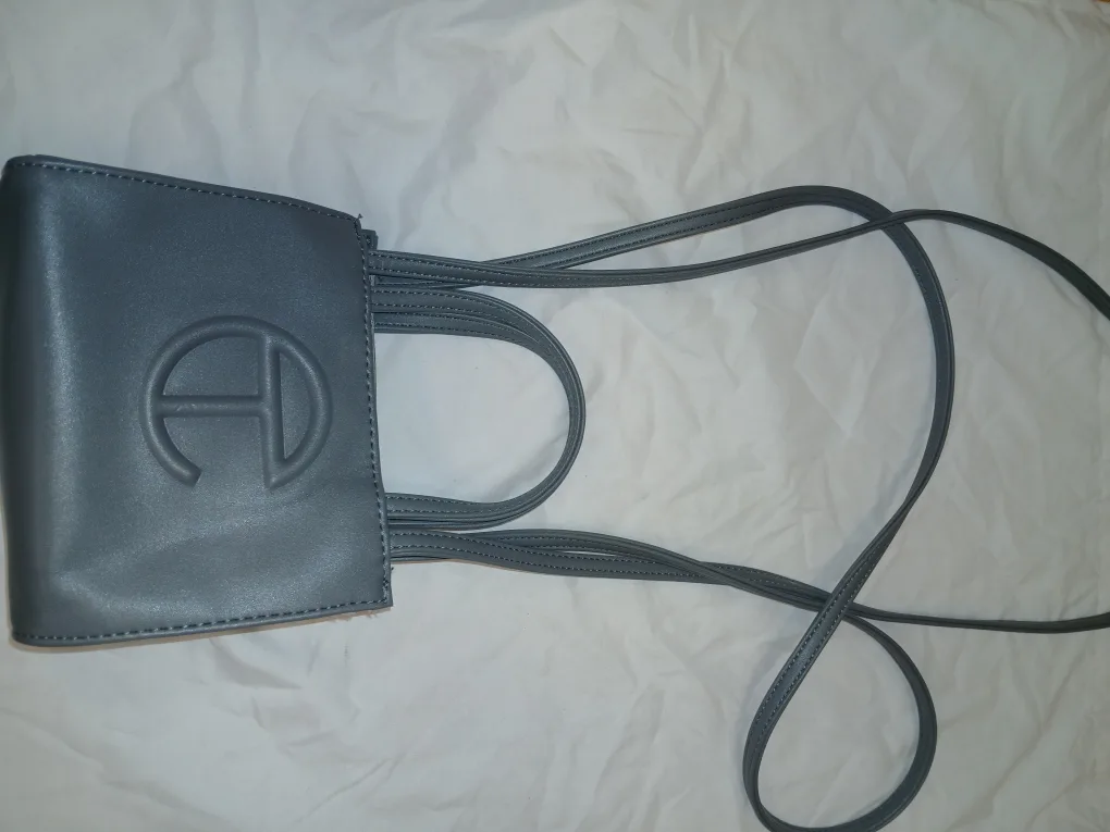 Telfar Shopping Bag Grey Mini thumbnail