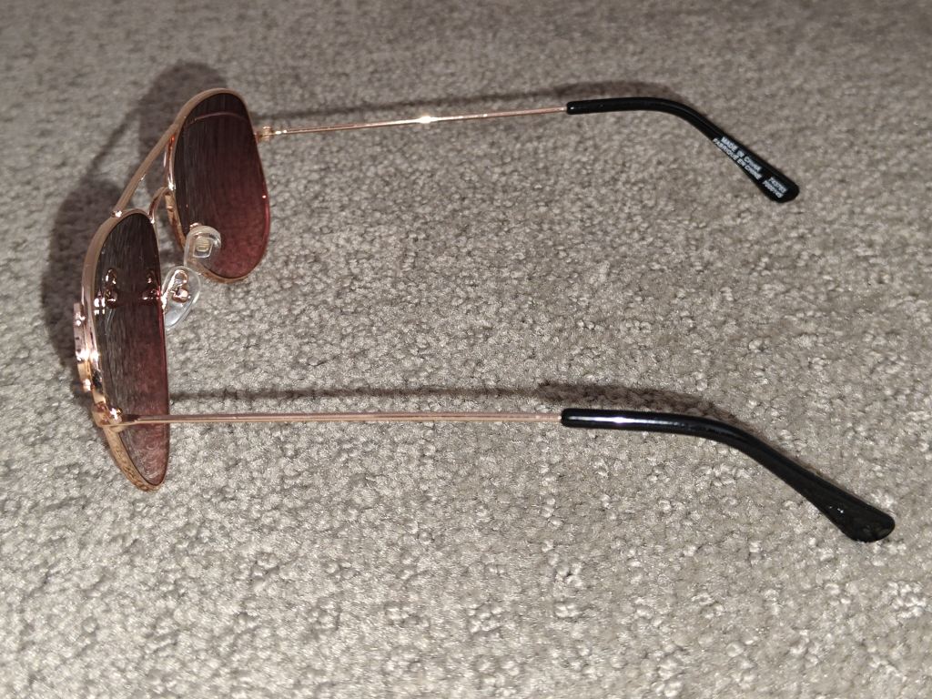 Children Girls Unicorn Icon Aviator Sunglasses - Rose Gold - photo 5