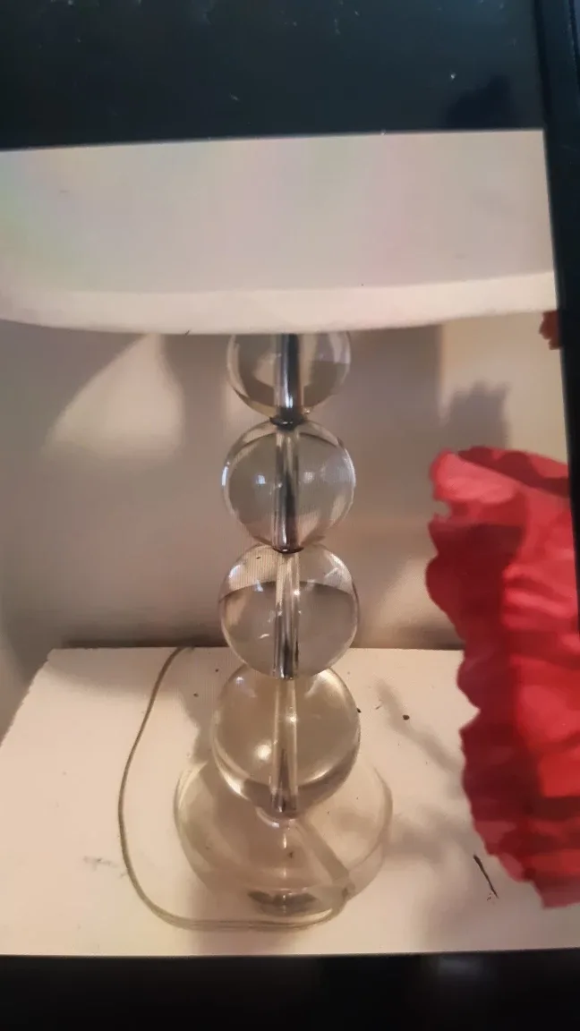 Table Lamp with Glass Ball Base thumbnail