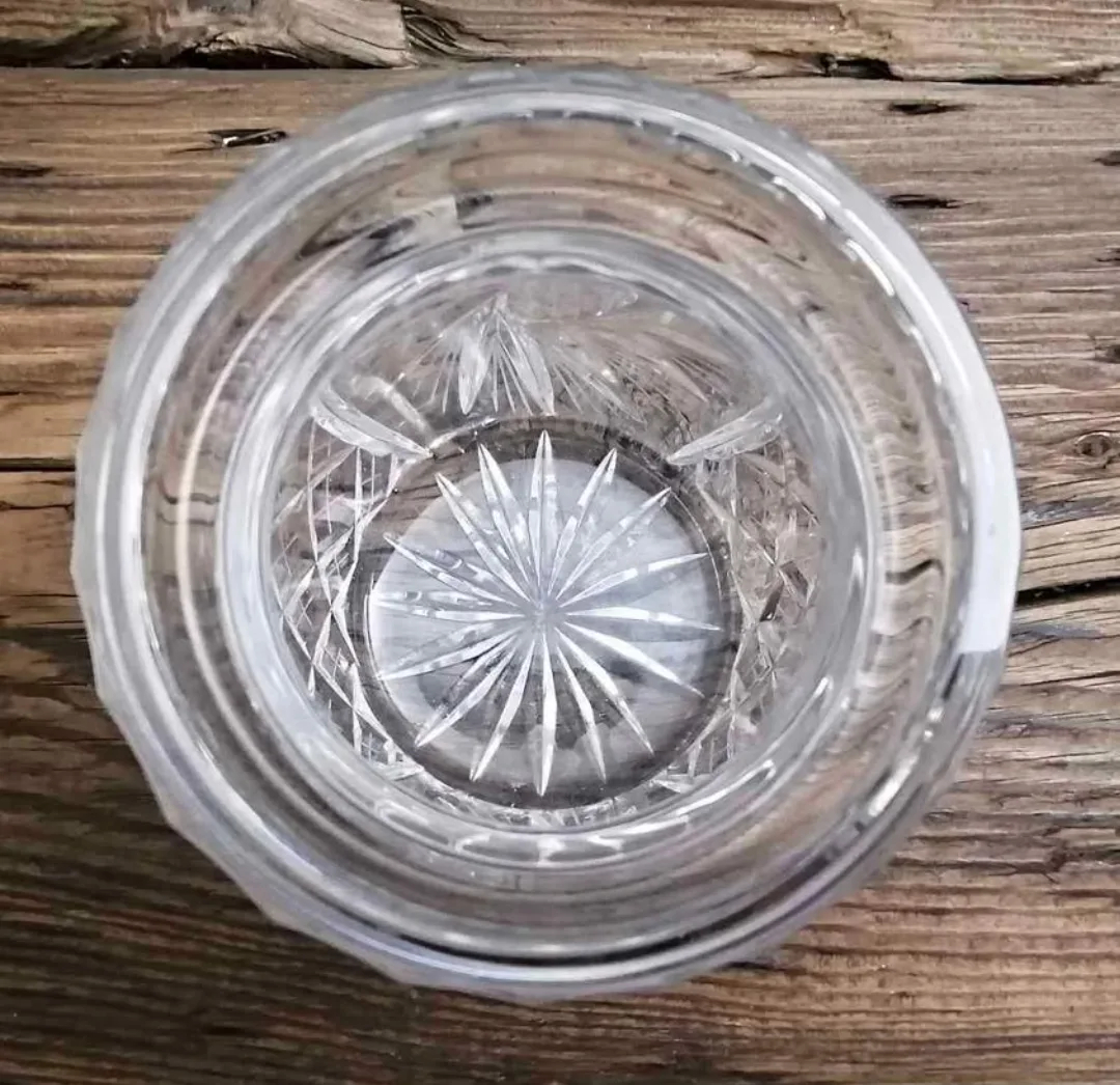 Pinwheel Crystal Vase ~ Wide Mouth Flower Vase image indicator(7)