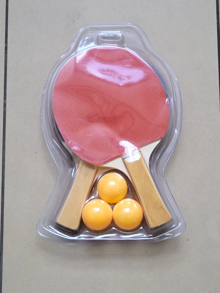 Table Tennis Rackets Set with 2 Rackets +3 balls image indicator(3)