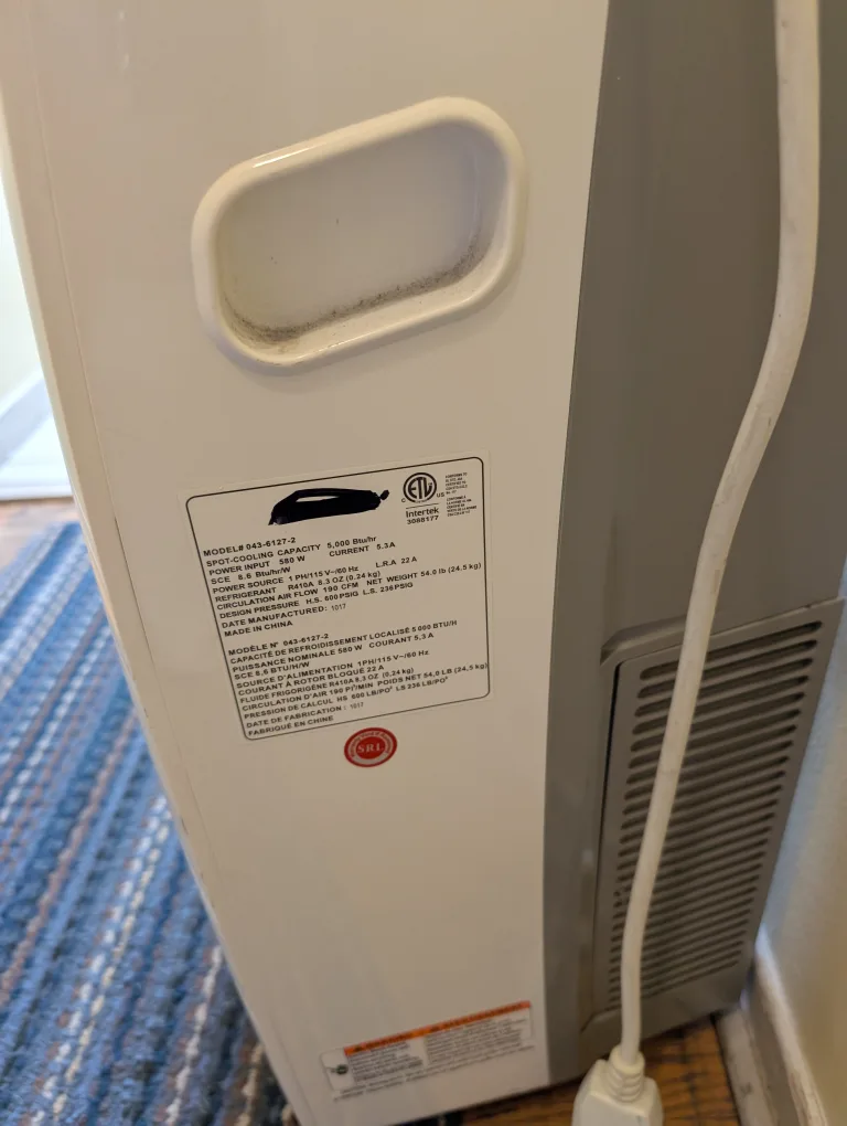 Hisense Portable Air Conditioner image indicator(2)