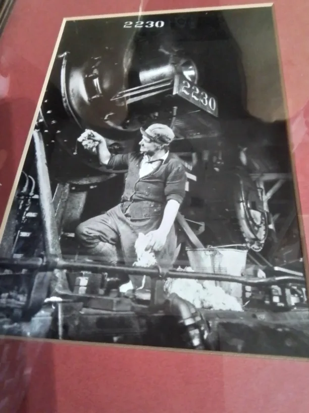 Framed Photo of Train Engine 2230 image indicator(8)