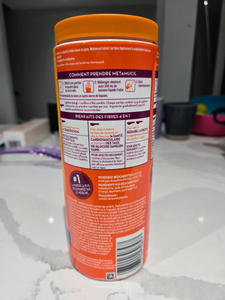 Metamucil Fibre Therapy 425g image indicator(3)