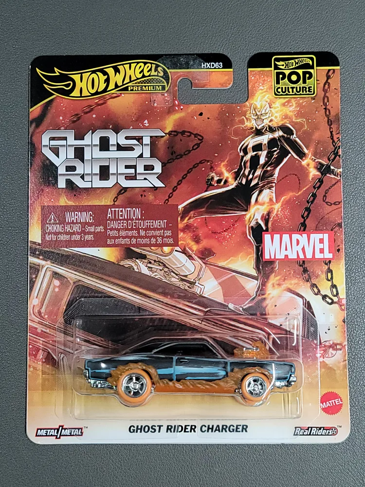 Hot Wheels Premium Ghost Rider Charger thumbnail