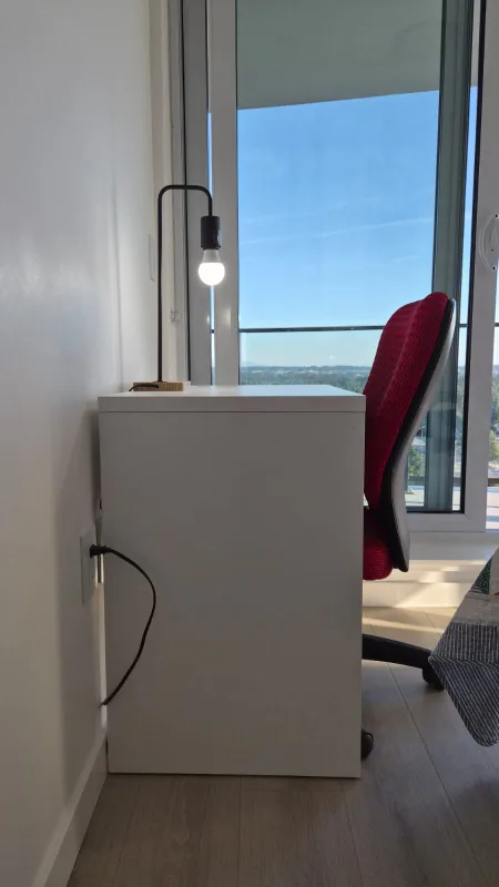 IKEA MICKE Desk, Chair & IKEA Lamp Set thumbnail