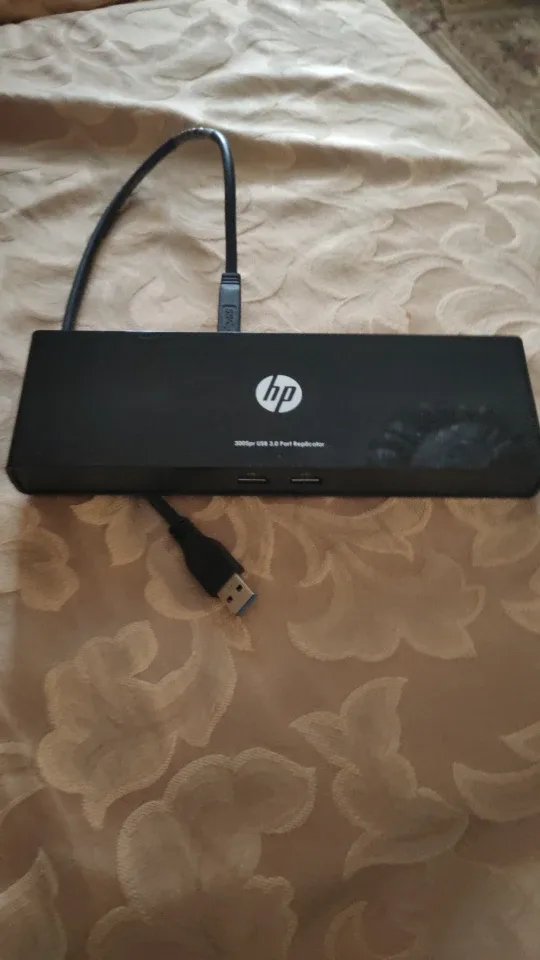 HP USB 3.0 Port Replicator Docking Station thumbnail
