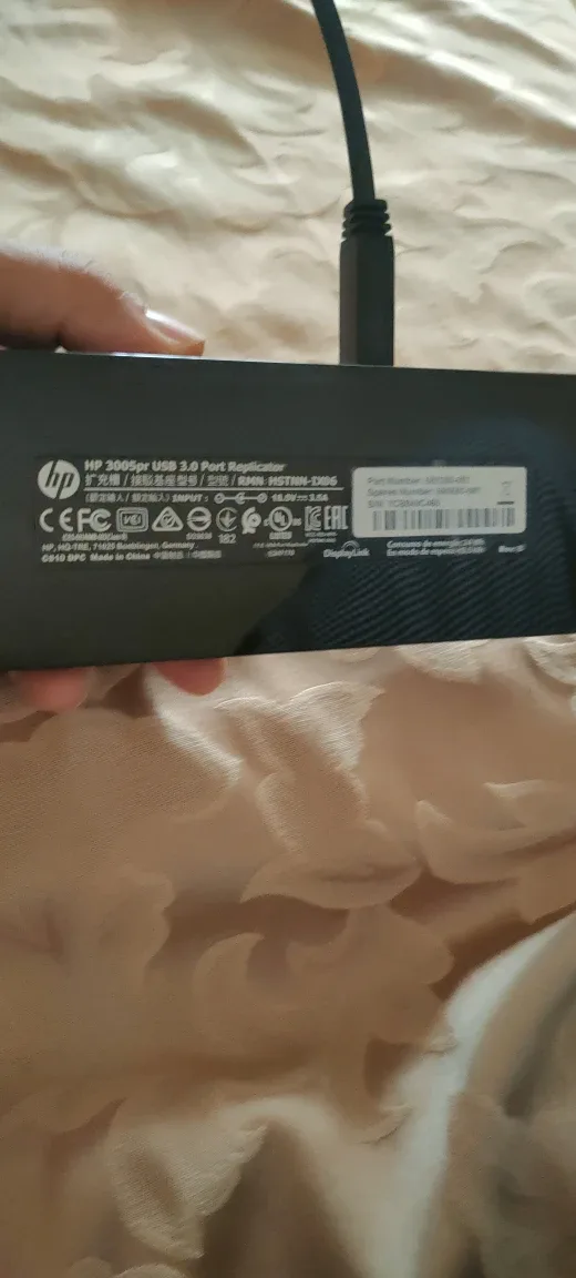 HP USB 3.0 Port Replicator Docking Station image indicator(3)