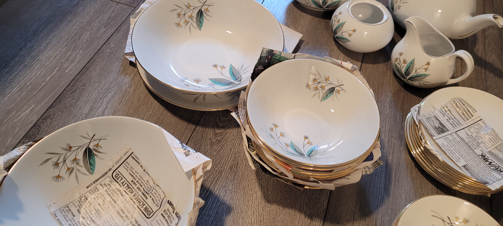 Vintage Swinnertons Straffordsmire China set 55pcs - photo 3
