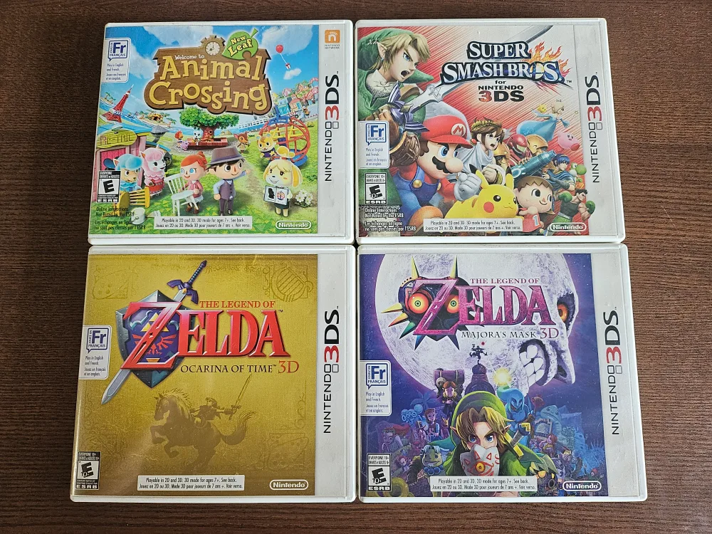 Nintendo 3DS Games: Zelda, Animal Crossing, Smash Bros thumbnail