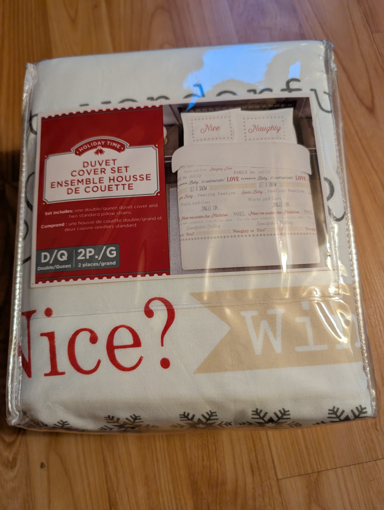 Holiday Time Duvet Cover Set - Double/Queen