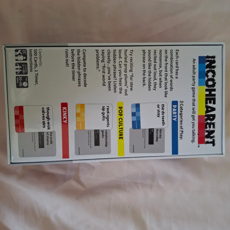 Incohearent  Party Game image indicator(4)