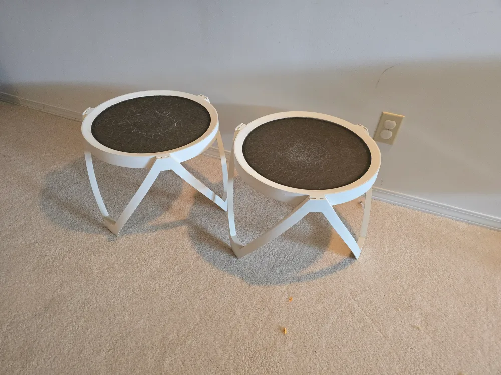 Round Side Tables - Set of 2 thumbnail