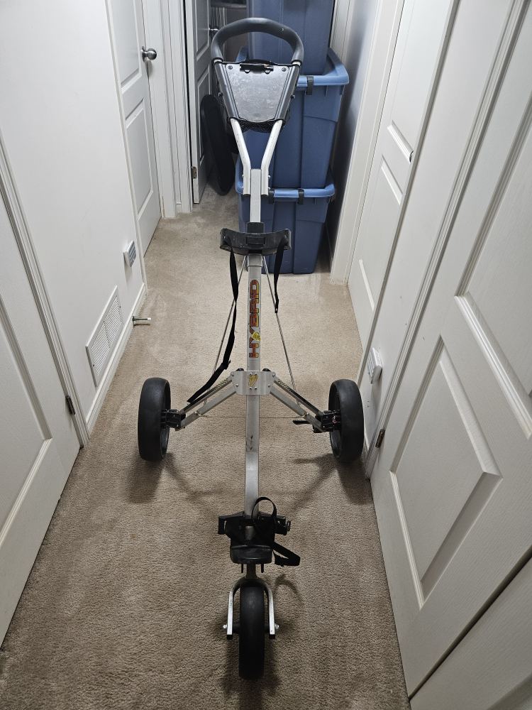 Hybrid T7 3 Wheel Golf Push Cart - Foldable - photo 2