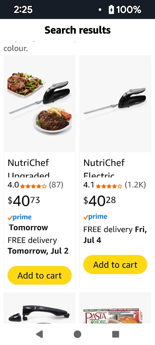 NutriChef Electric Carving Knife PKELKN8.0 image indicator(3)