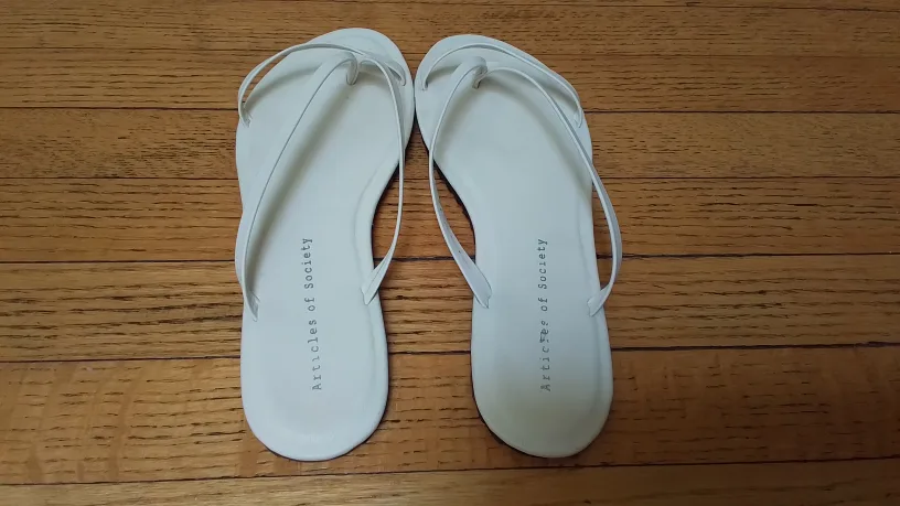 Articles of Society White Sandals thumbnail