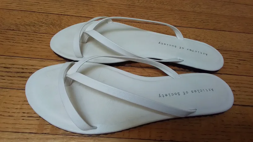 Articles of Society White Sandals image indicator(4)