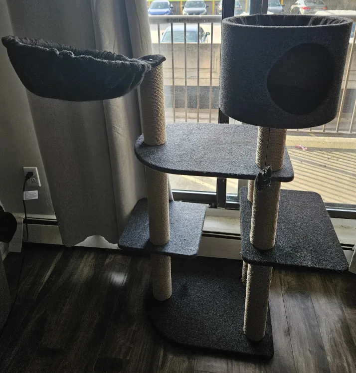 Cat Tree with Condo and Scratching Posts thumbnail