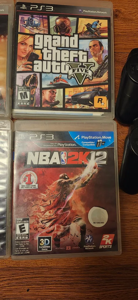 PS3 GAMES WITH 2 CONTROLLERS  $60 or obo image indicator(6)