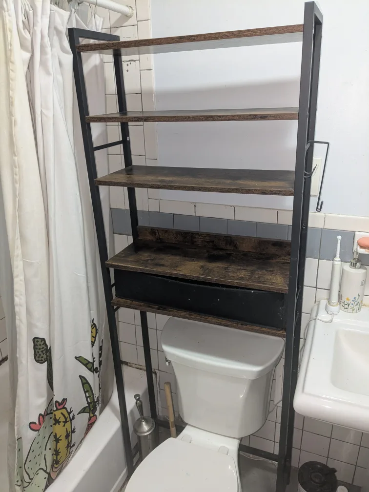 Over-the-Toilet Bathroom Shelf thumbnail