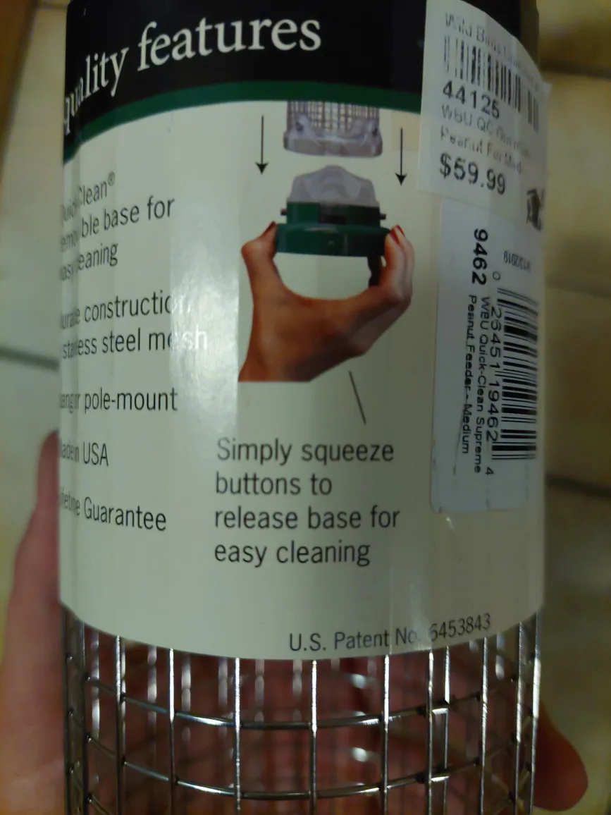 Wild Birds Unlimited Mesh Peanut Bird Feeder (BRAND NEW ) image indicator(3)