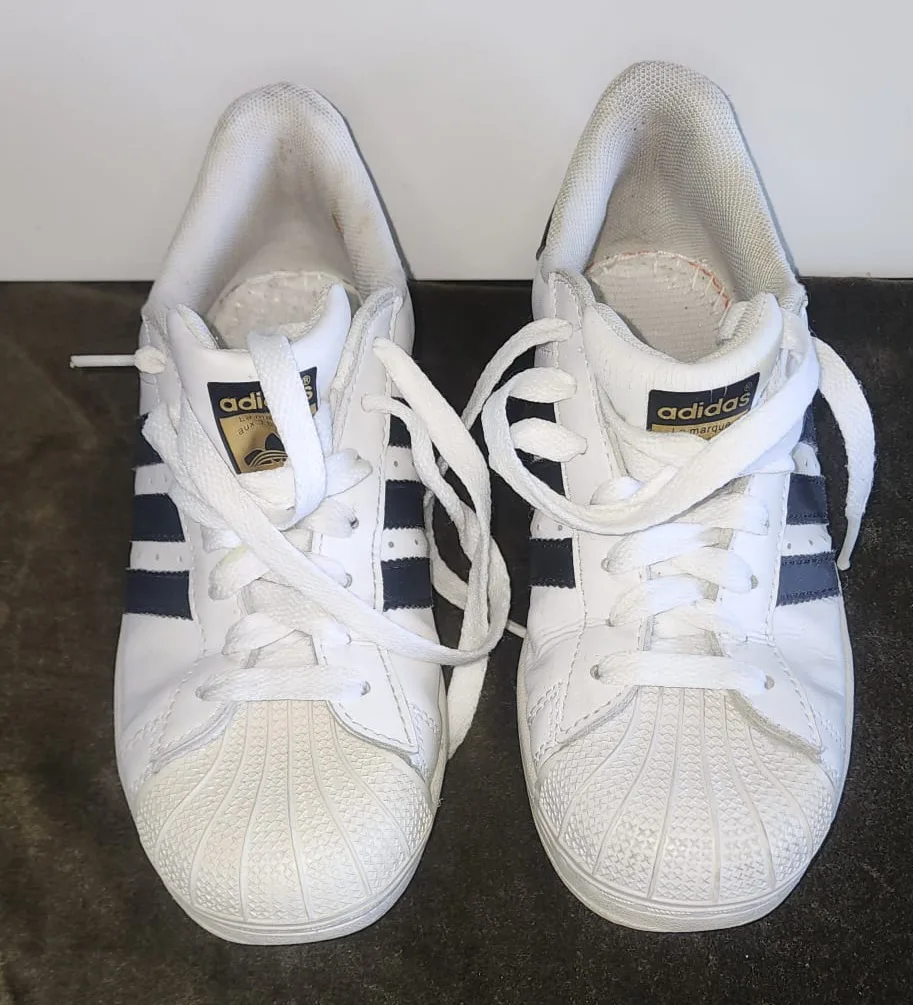 Adidas Superstar Sneakers - White & Black thumbnail
