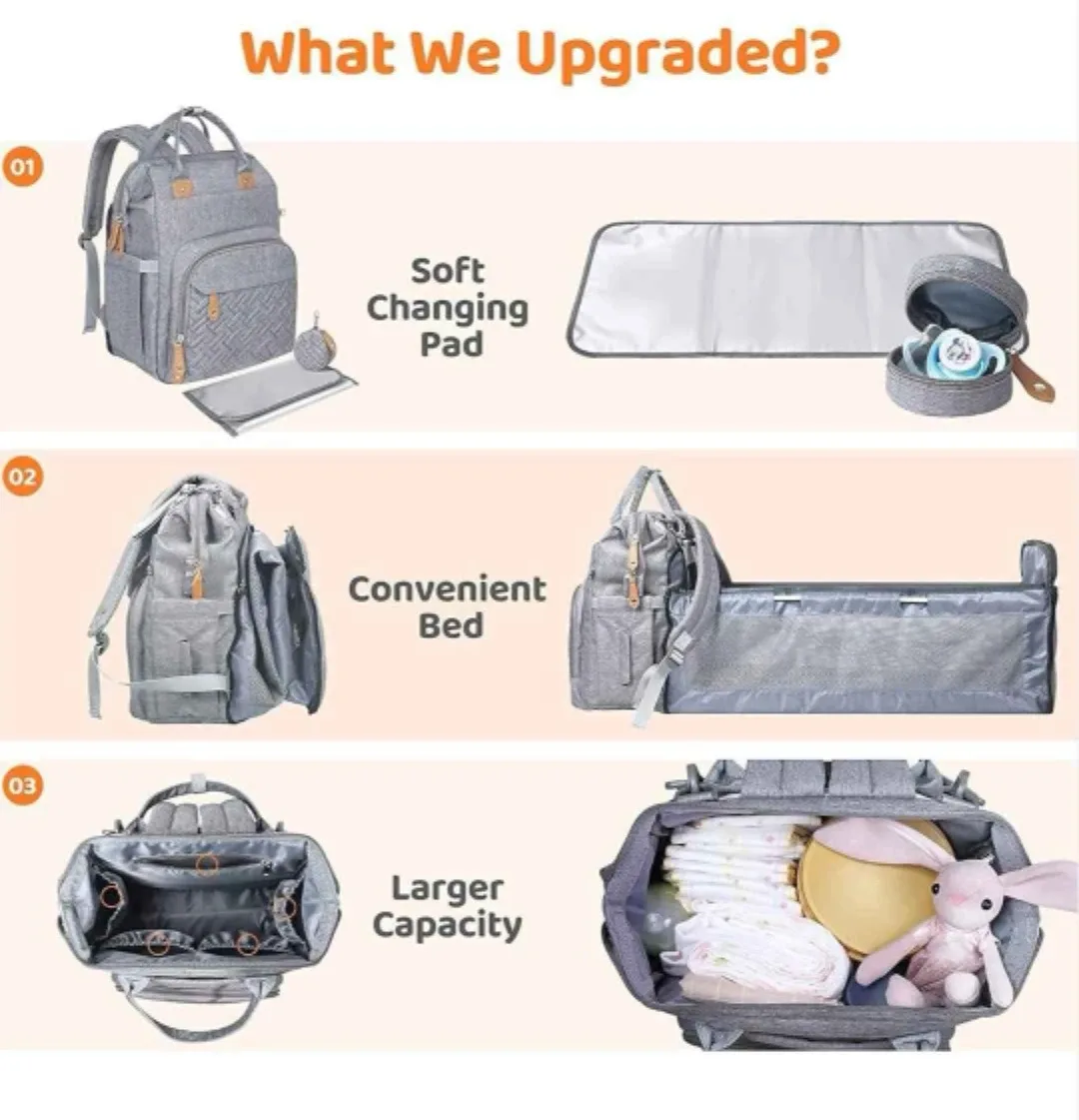 Backpack Diaper Bag thumbnail