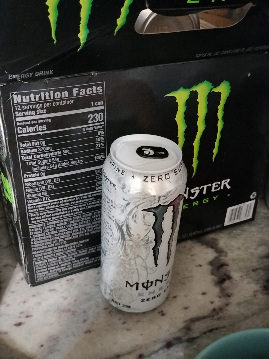 Monster Energy Zero Sugar Drink