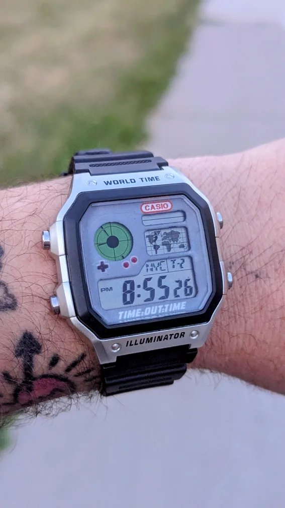 Nintendo Gameboy Casio Watch thumbnail