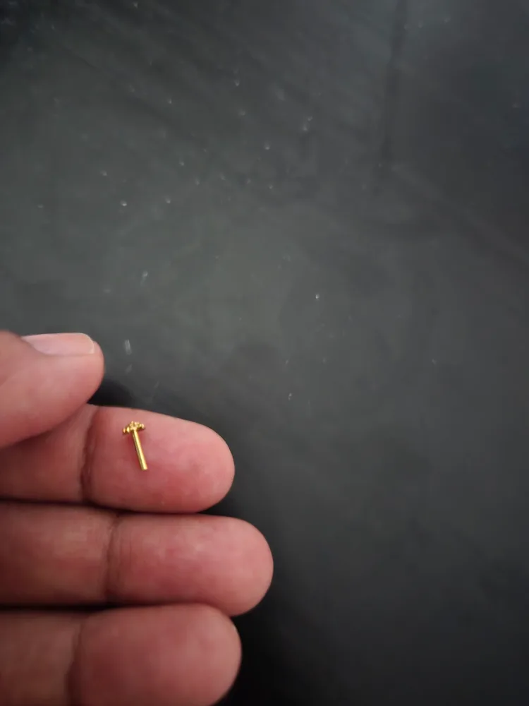 Gold Nose Pin image indicator(2)
