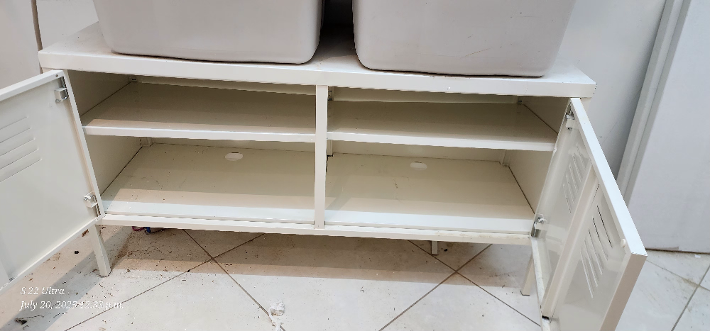 Ikea White Metal Cabinet MOVING SALE - photo 2