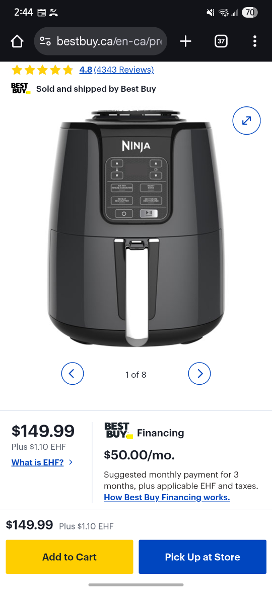 Ninja Air Fryer - Guilt-Free Fried Food - photo 4