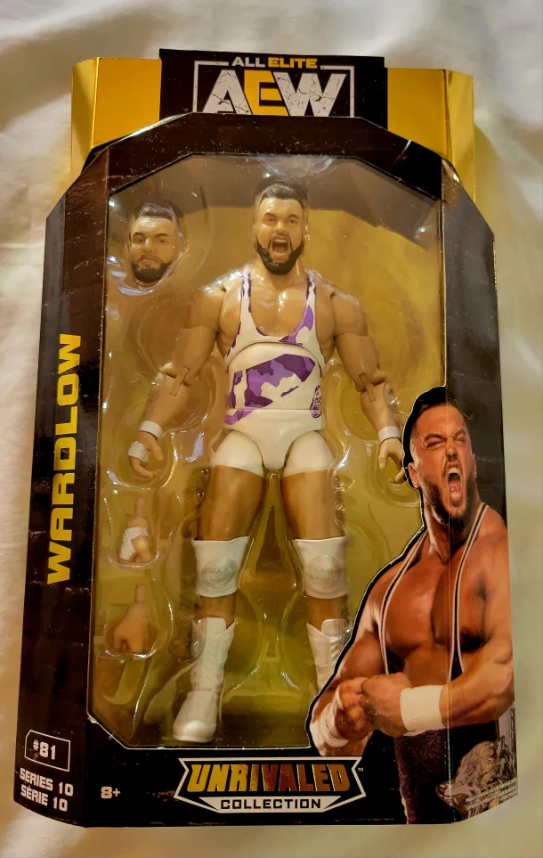 AEW Wrestling Wardlow - toy action figure BNIB thumbnail