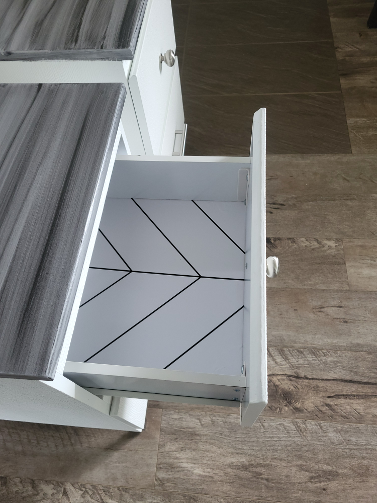 Pair of White 2-Drawer Nightstands - photo 2