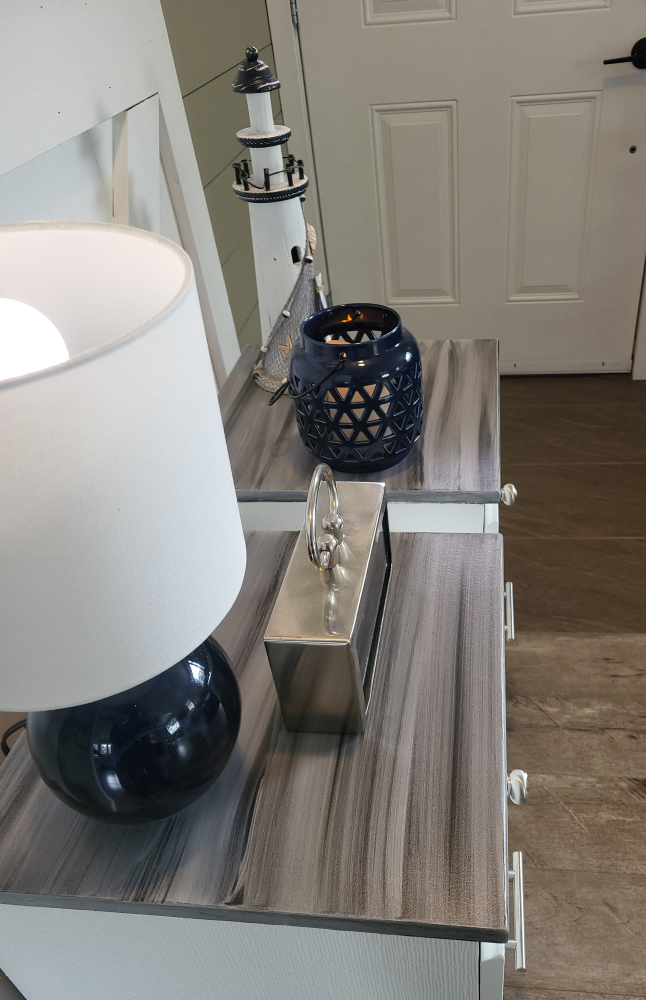 Pair of White 2-Drawer Nightstands - photo 5