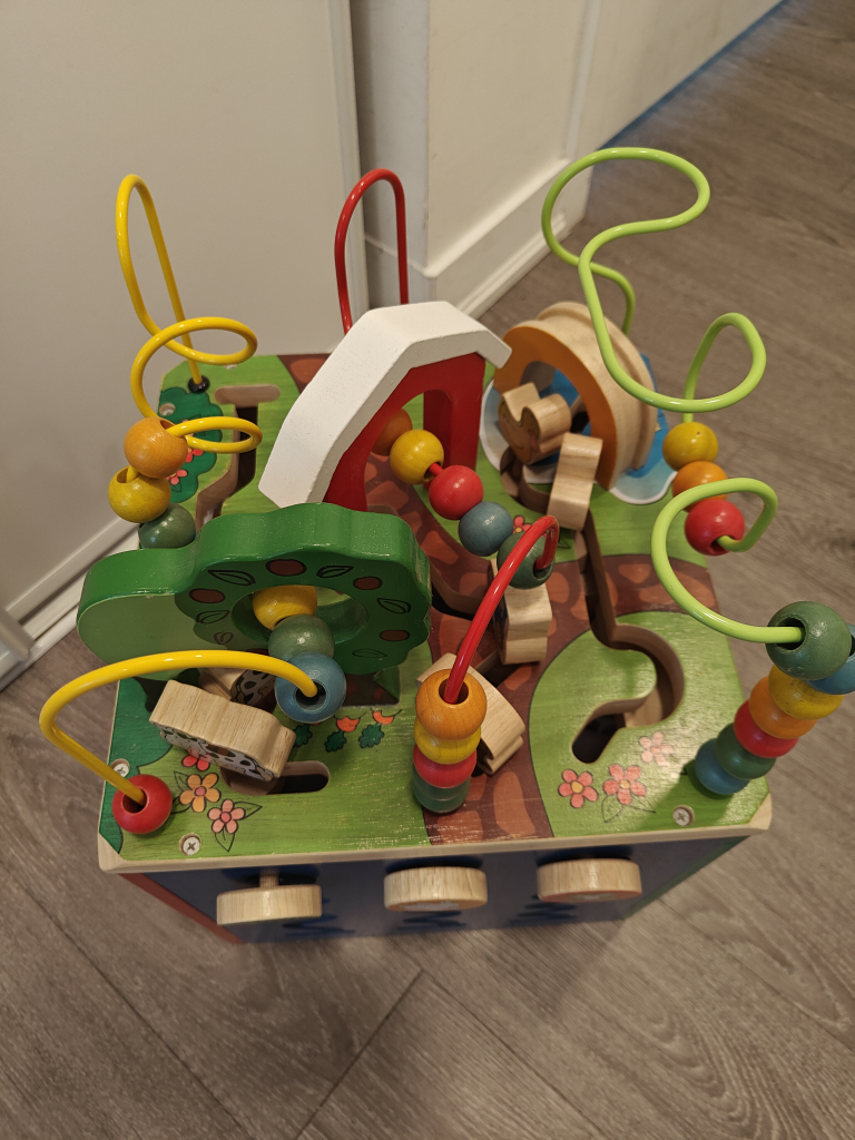 Wooden Activity Cube - photo 5