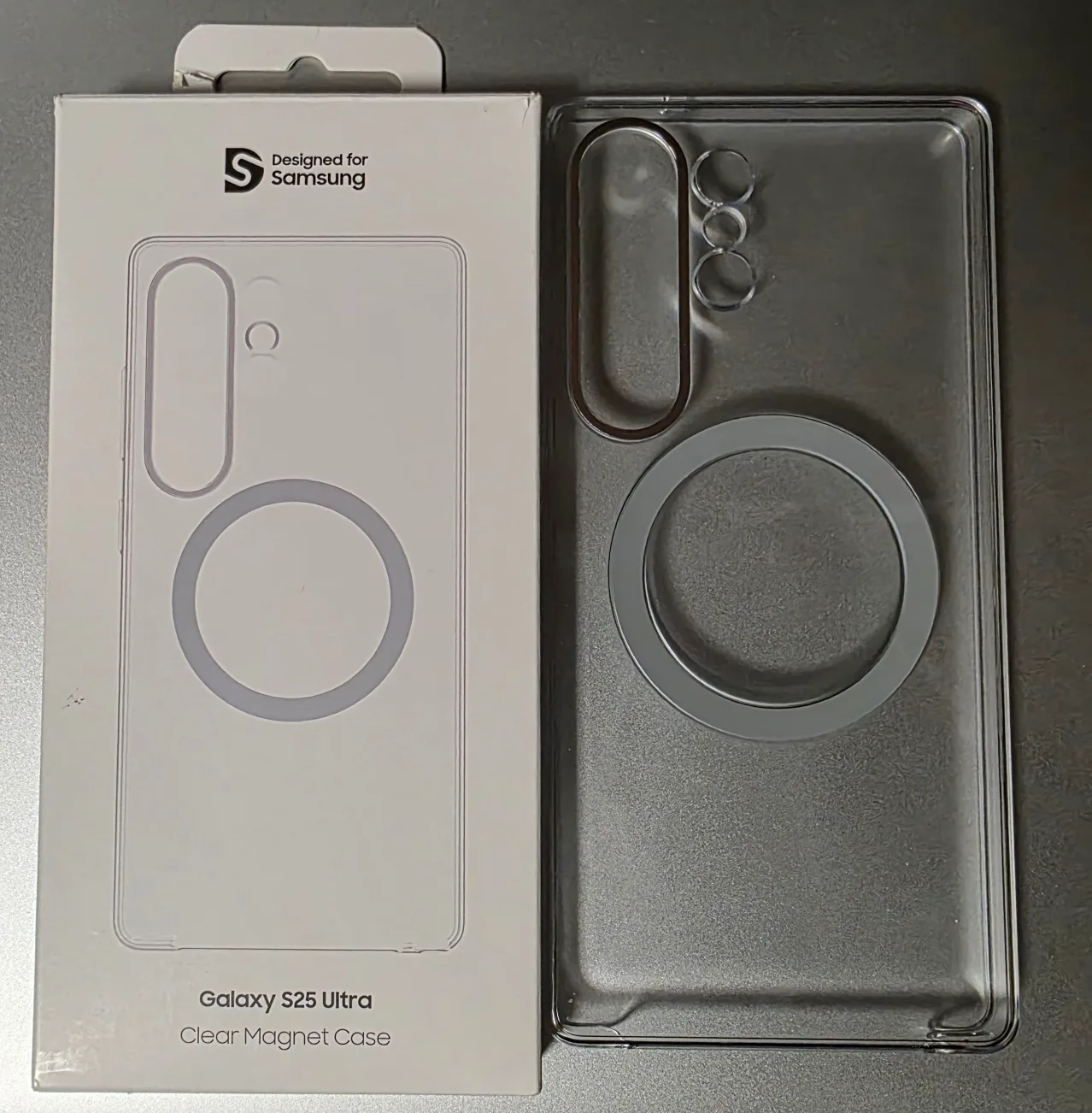 S25 Ultra Clear Magnet Case thumbnail