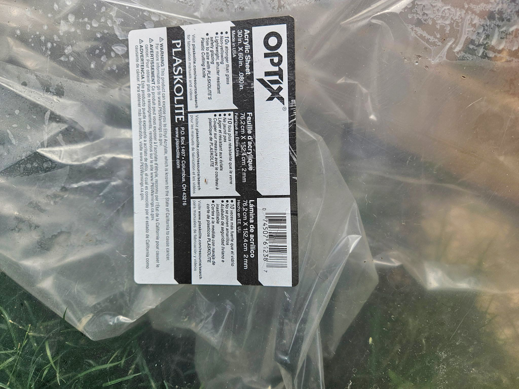 OPTIX Acrylic Sheet 30in x 60in New - photo 3