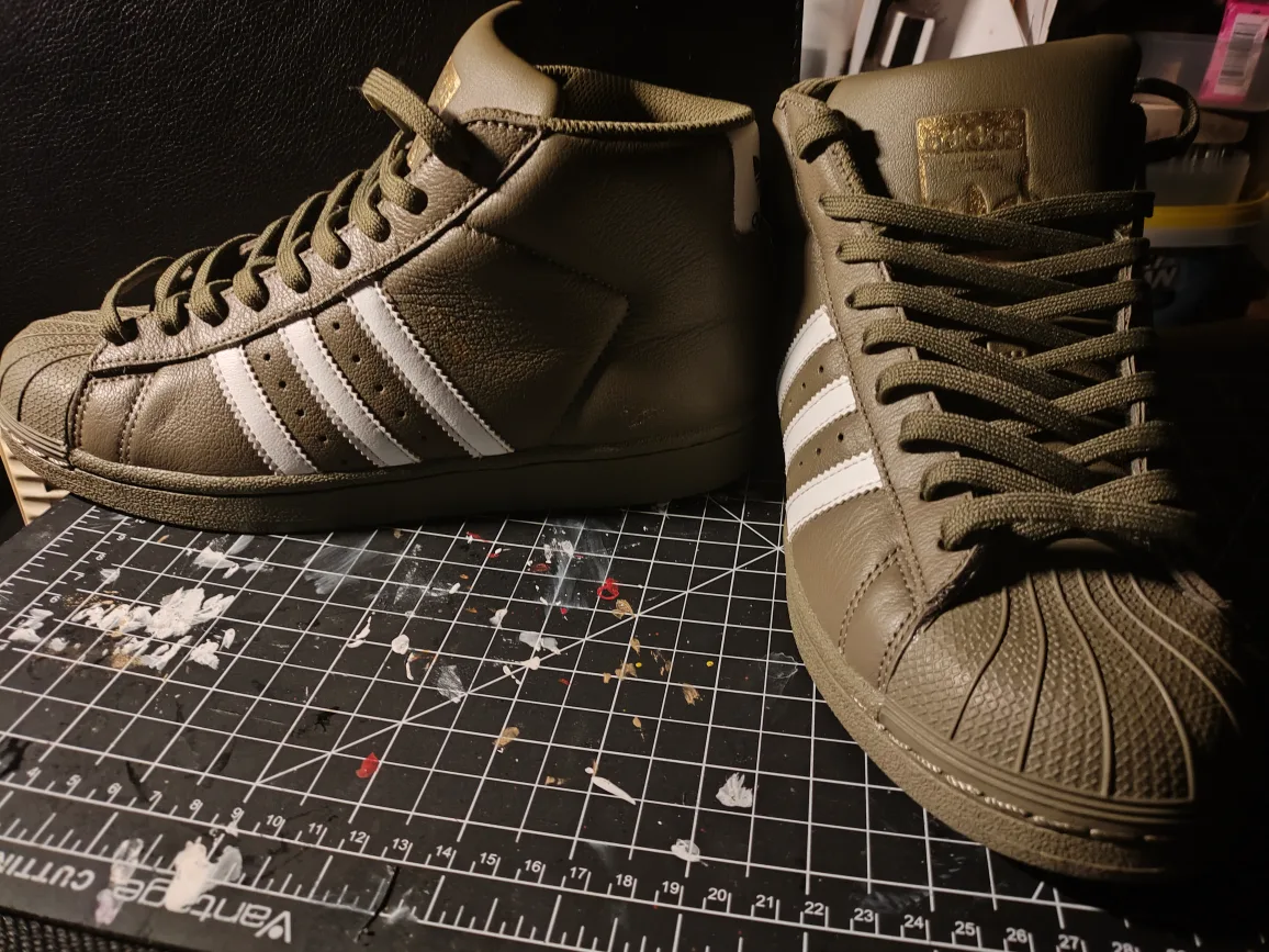Adidas Pro Model Olive Green Sneakers thumbnail