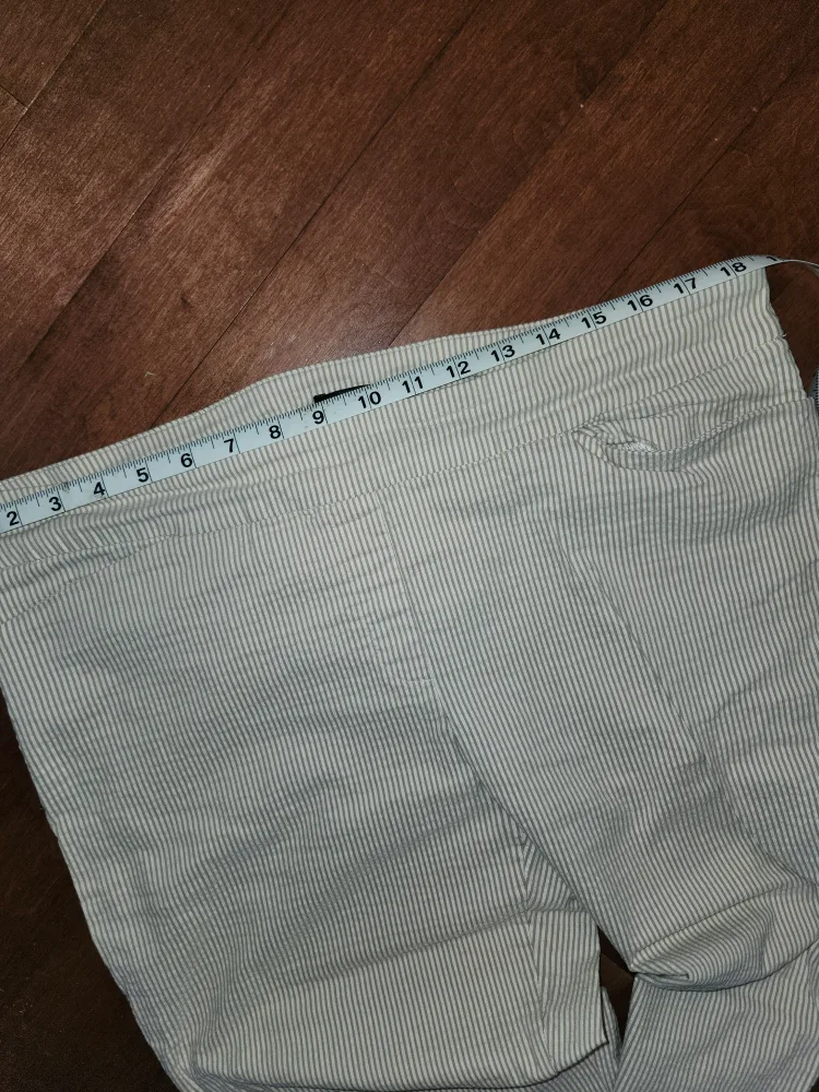 Hilary Radley Striped Pants Size 18 thumbnail