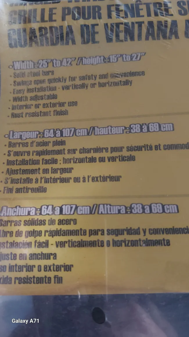 Econo Series Window Guard image indicator(3)