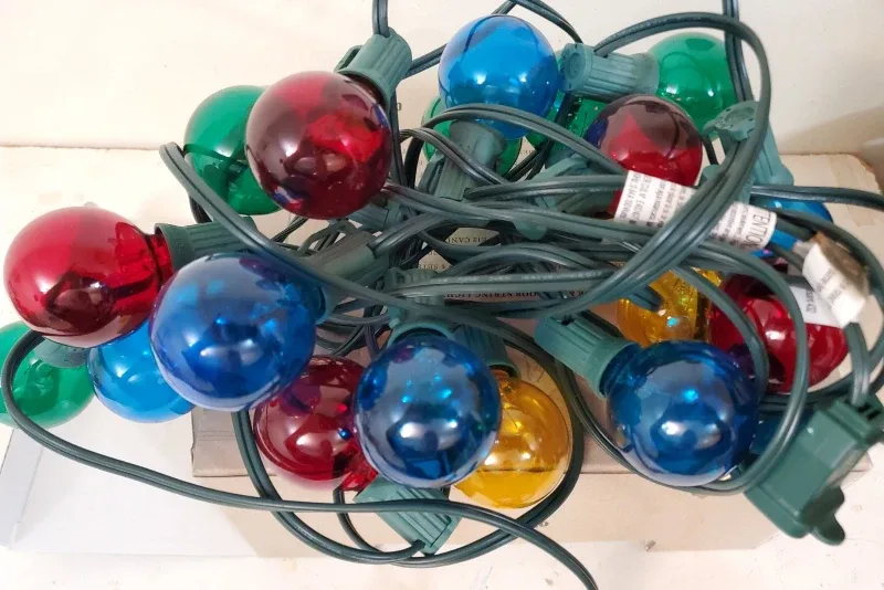 Indigo Starry Glow Multicoloured Small Patio Lights image indicator(4)