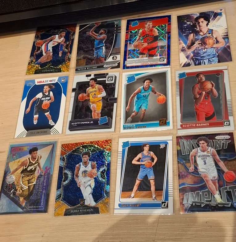 Basketball Trading Cards Lot RC image indicator(8)