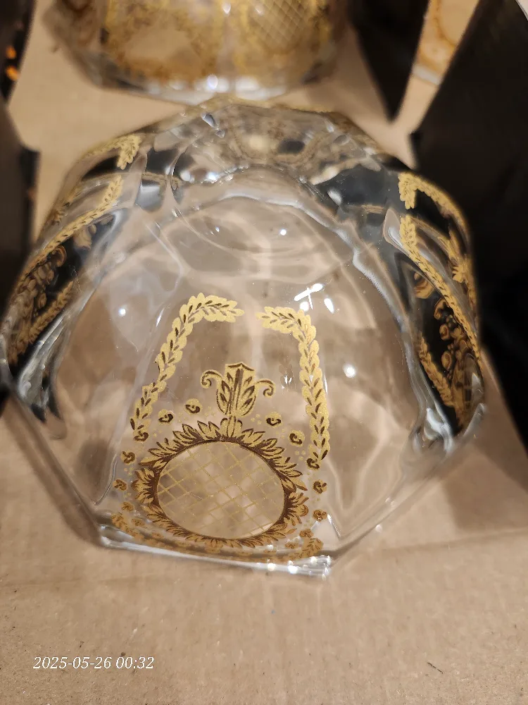 Sigma Luxury Bowls Set of 6, Gold Accent image indicator(6)