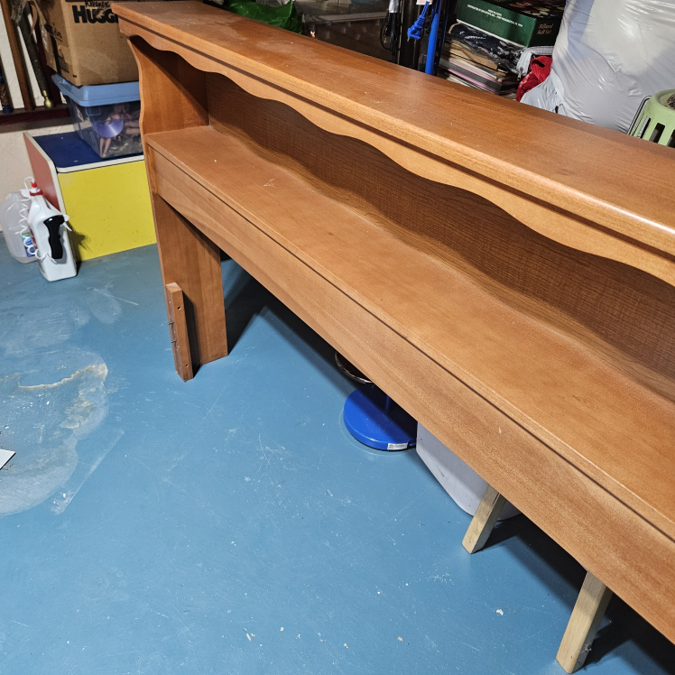 double bed headboard and fram - photo 2