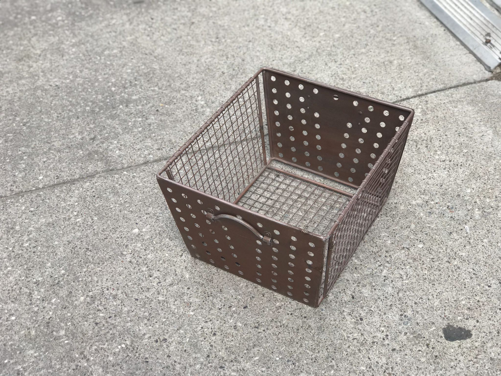 Metal Wire Storage Basket - photo 2