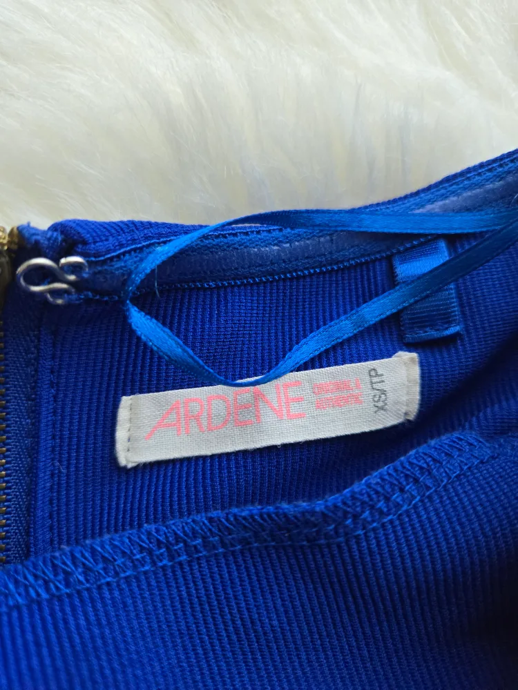 Ardene Blue Strapless Mini Dress - XS image indicator(2)