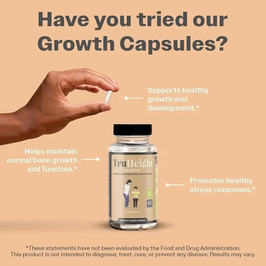 TruHeight Growth - Natural Growth & Development Supplement image indicator(3)