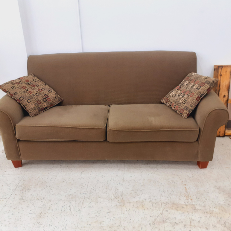 Brown Loveseat Sofa