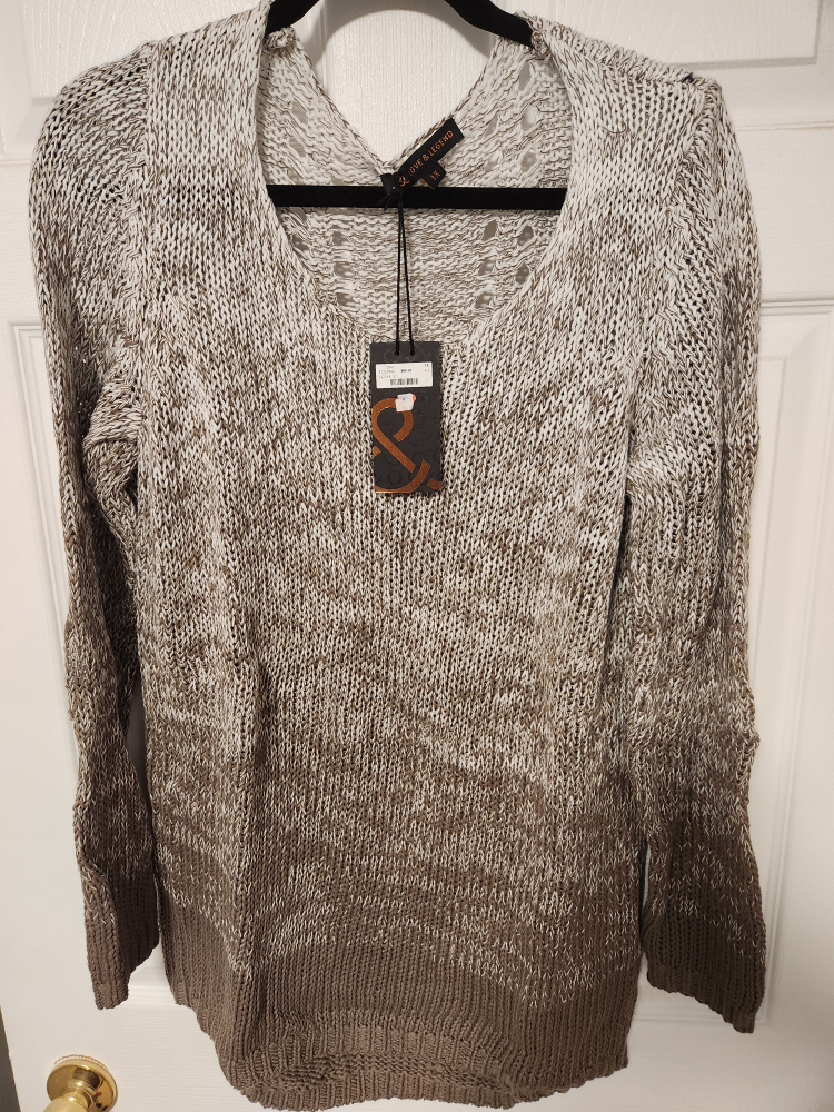 Love & Legend 1X Sweater - New with Tags
